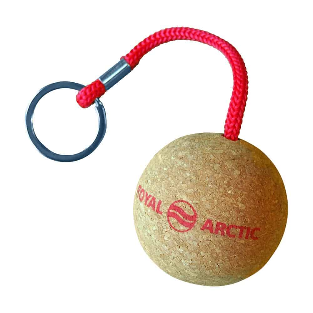 Cork Keyring Round