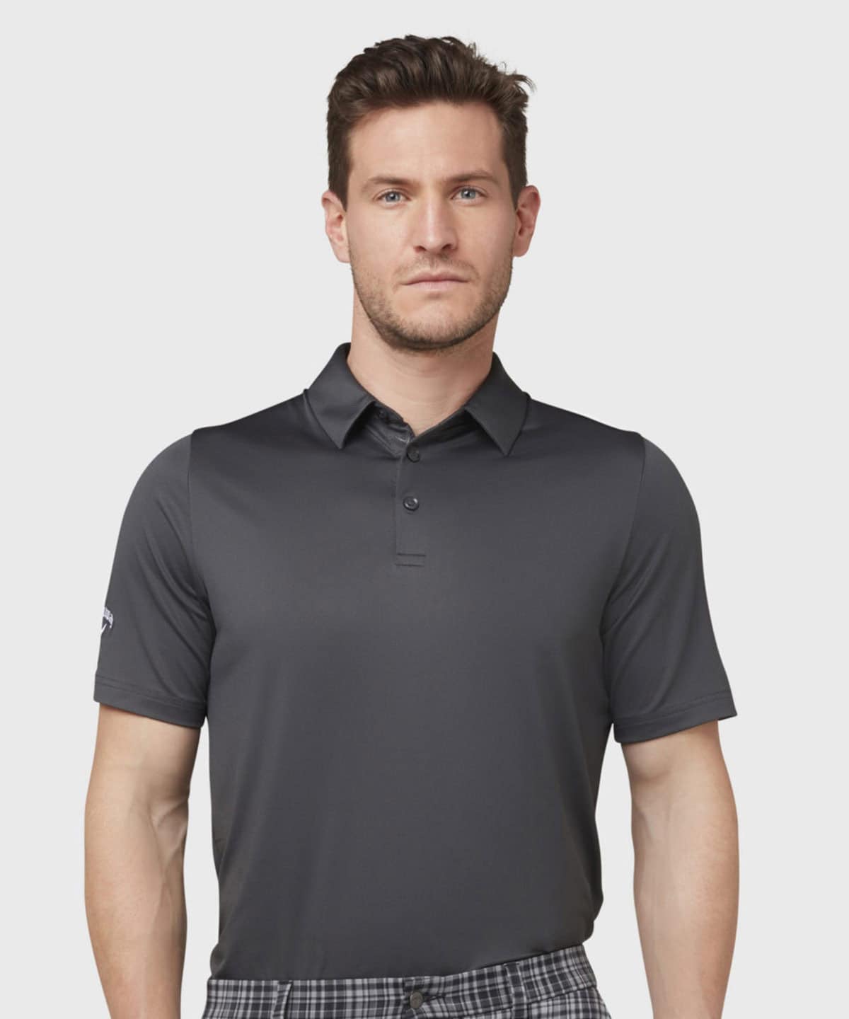 Swing Tech solid polo