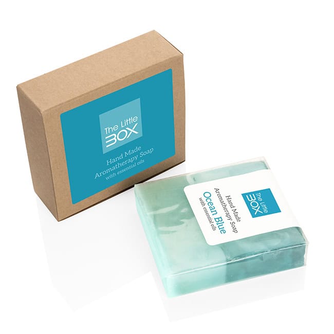 Hand Made Aromatherapy Soap in a Brown Box (100g)