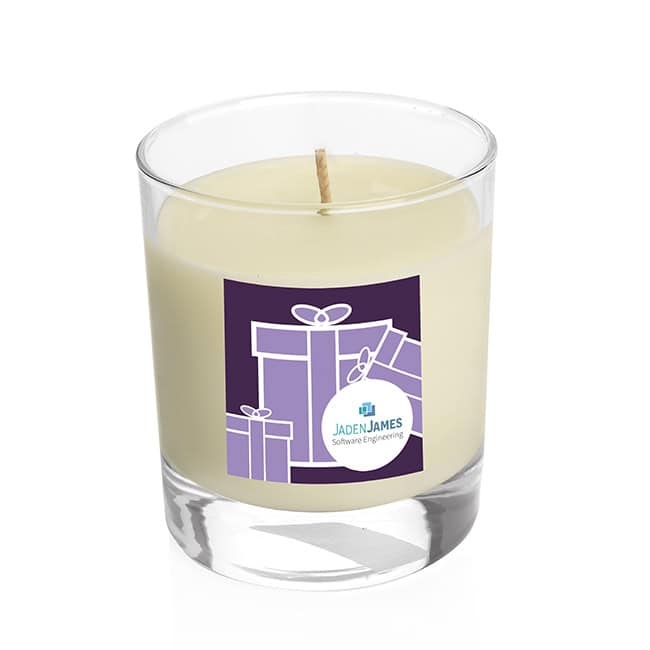 Festive Spice Candle in a Whisky Tumbler Glass (30cl)