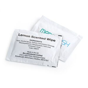 Single Wet Wipe Sachet Plain Stock, 60 x 80mm