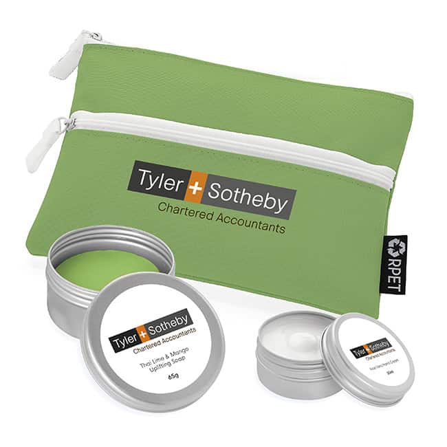 Thai Lime & Mango Hand Care Set in a Printed rPET Bag