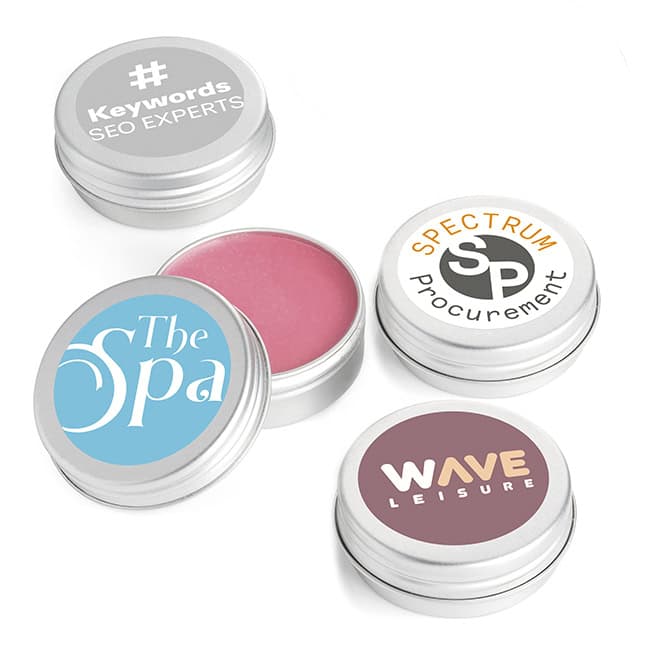 Sparkling Wine Lip Balm in an Aluminium Tin (10ml)