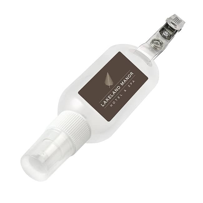 Antibacterial Hand Sanitiser on a Clip (50ml)