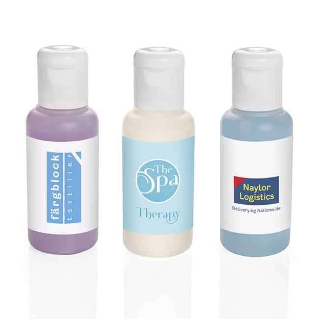 Hand Sanitiser Gel in a PCR Bottle with Flip Cap, 50ml