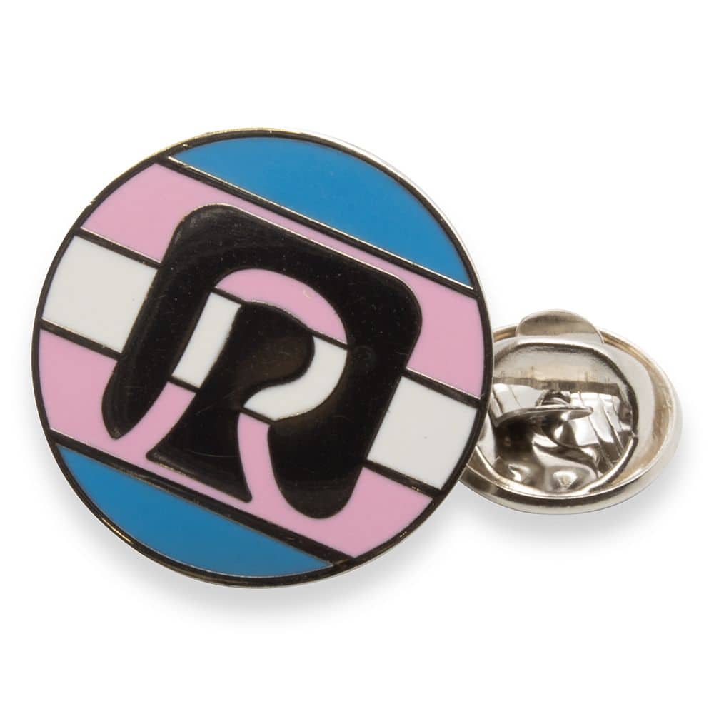 Stamped Iron Hard Enamel Badge (20mm)