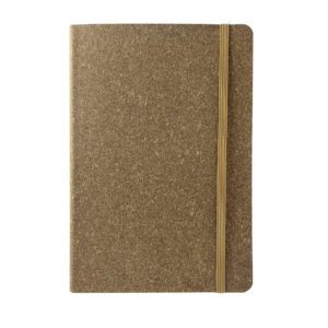Albany Recycled Leather Notebook - Soft Cover