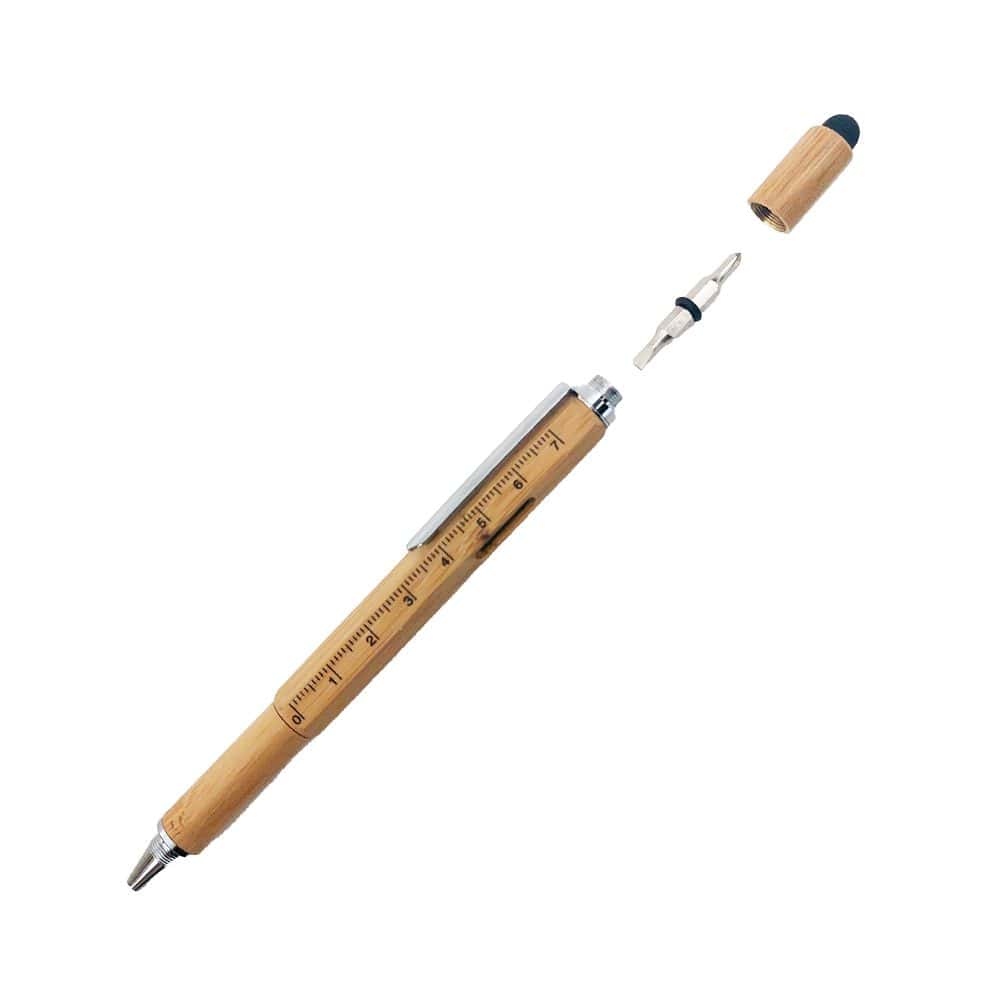 Candid 5 in 1 Bamboo Multi Pen