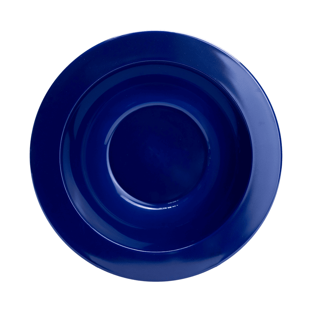 Plastic Bowl Navy Blue