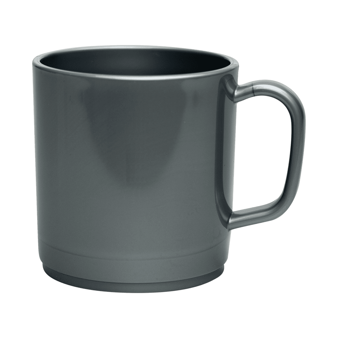 Plastic Mug Silver
