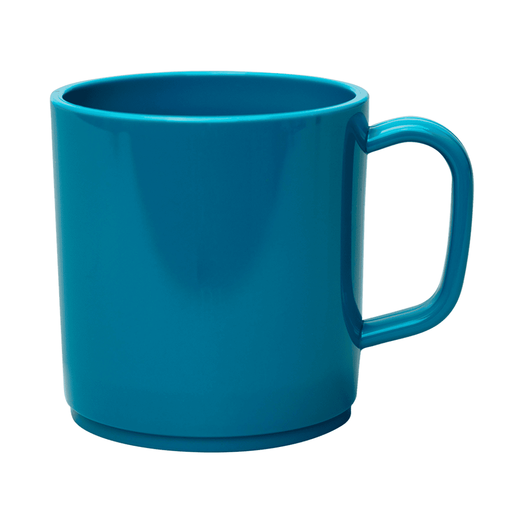 Plastic Mug Light Blue