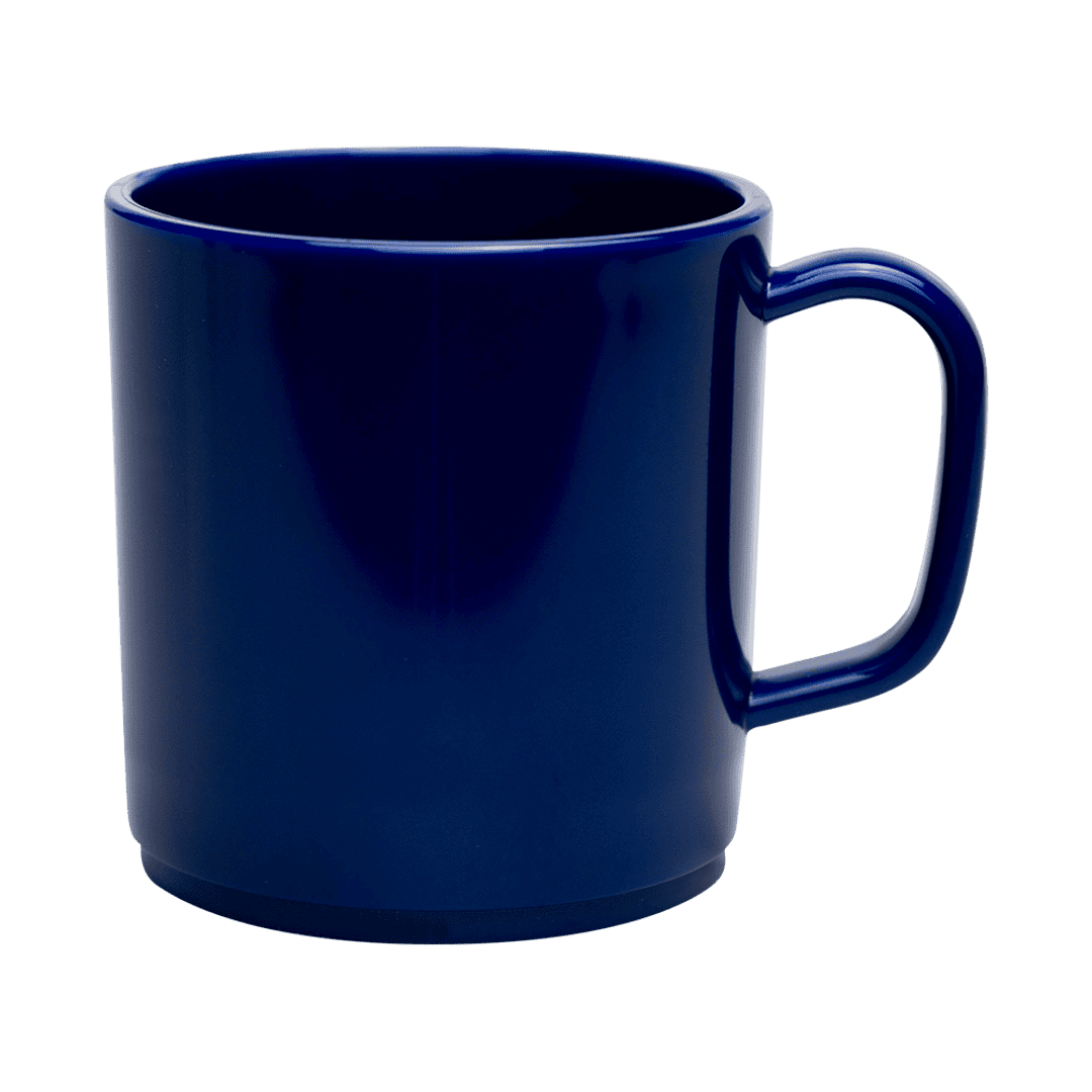 Plastic Mug Navy Blue