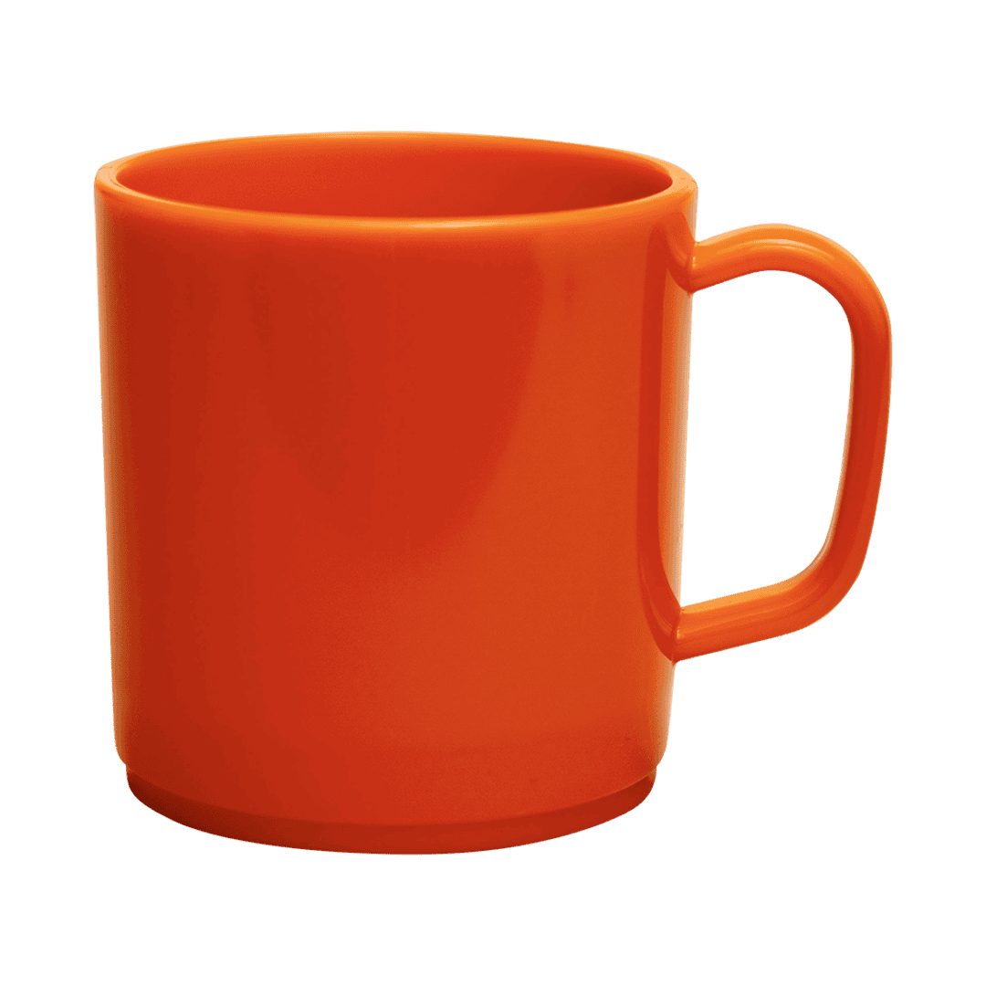 Plastic Mug Orange