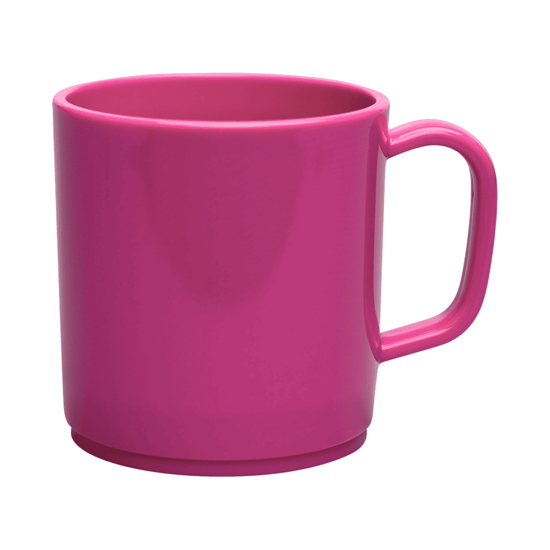 Plastic Mug Pink