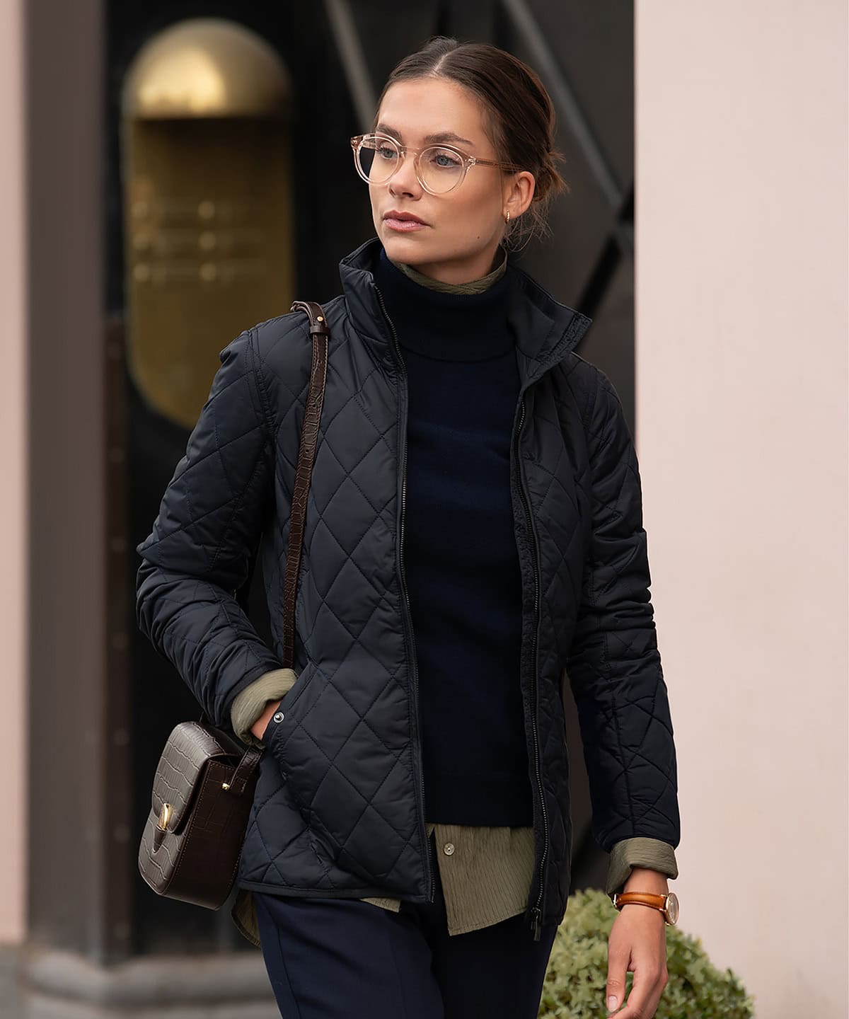 Womens Henderson  stylish diamond quilted jacket