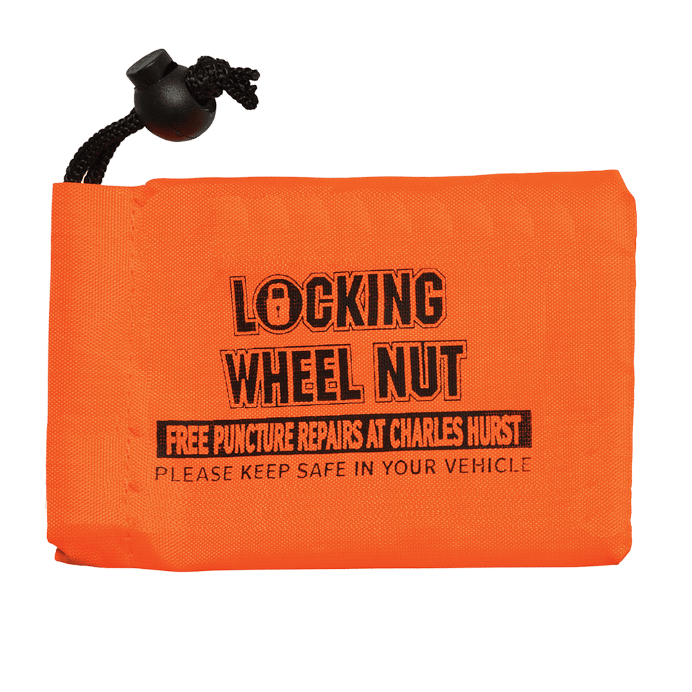 Large Locking Wheel Nut Bag (120x95mm: 210D Polyester)
