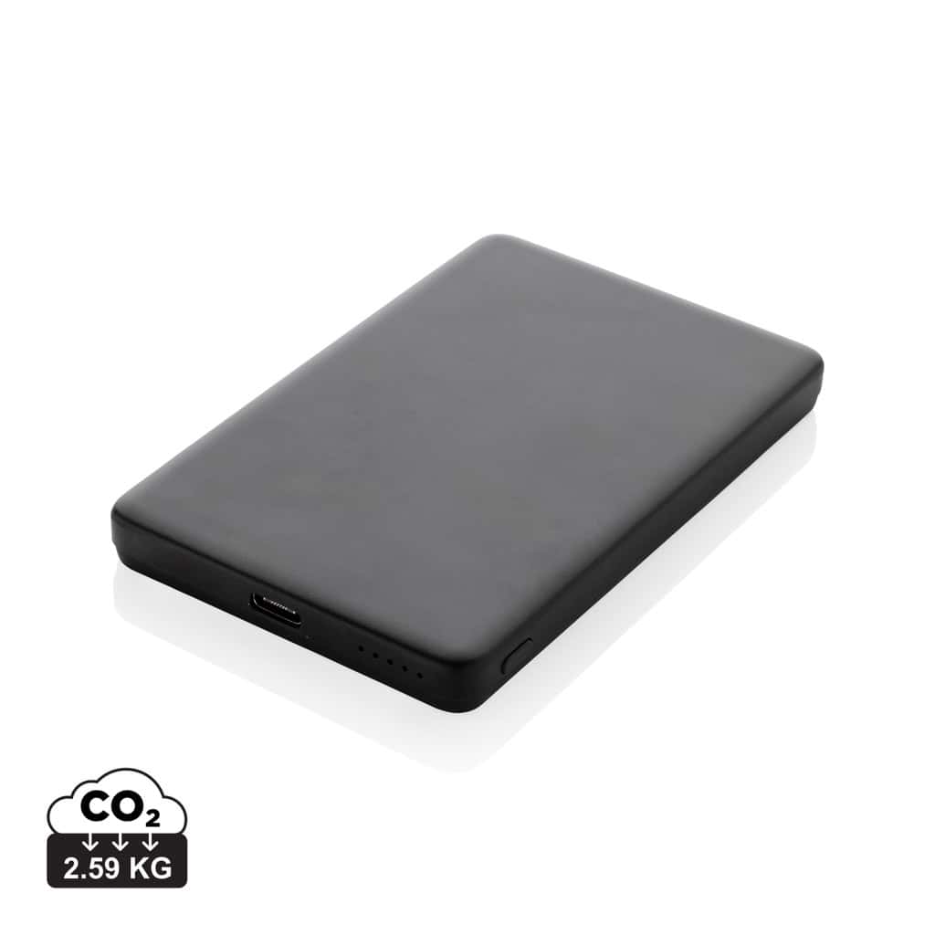 Orion RCS recycled aluminium 5000 mah 5W magnetic powerbank