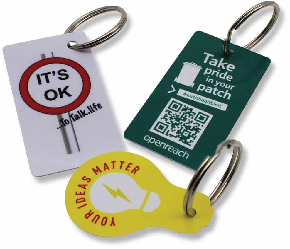 Printed Plastic Cards (54x30mm: 0.76mm Thick)