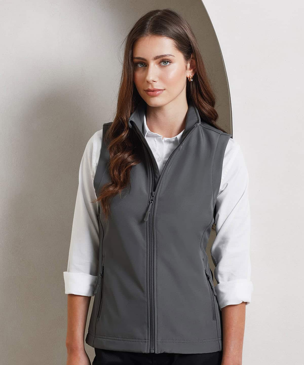 Womens Windchecker® printable and recycled gilet