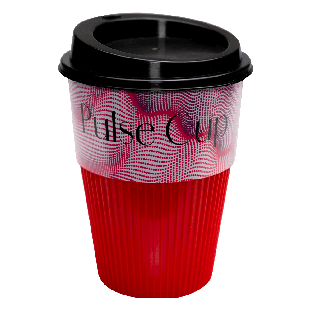 Pulse Coffee Cup Red
