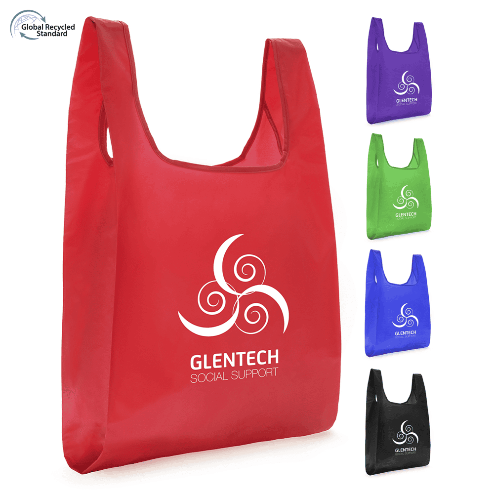 Reclaim RPET Recycled Foldaway Shopper