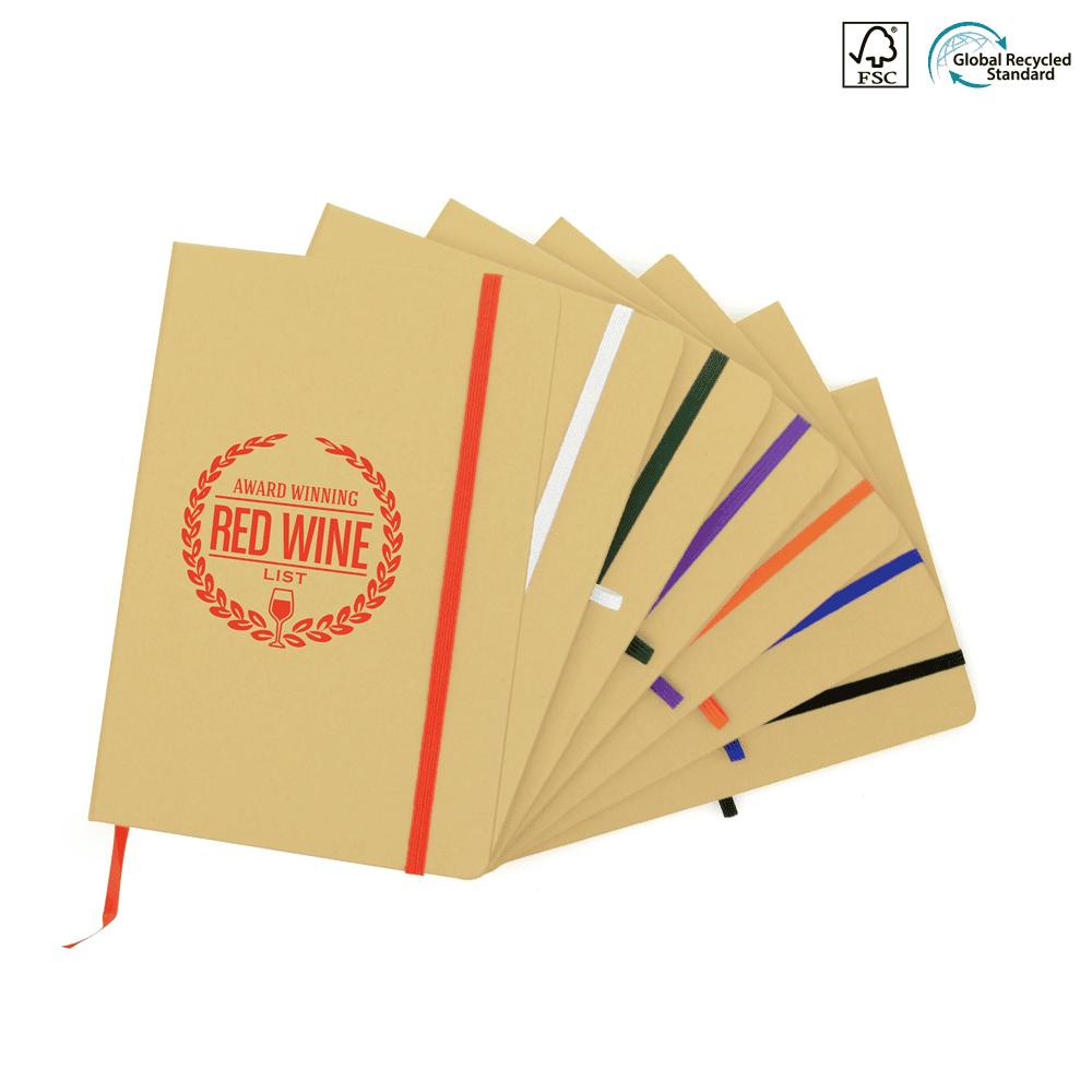 A5 Natural Nebraska Recycled Notebook