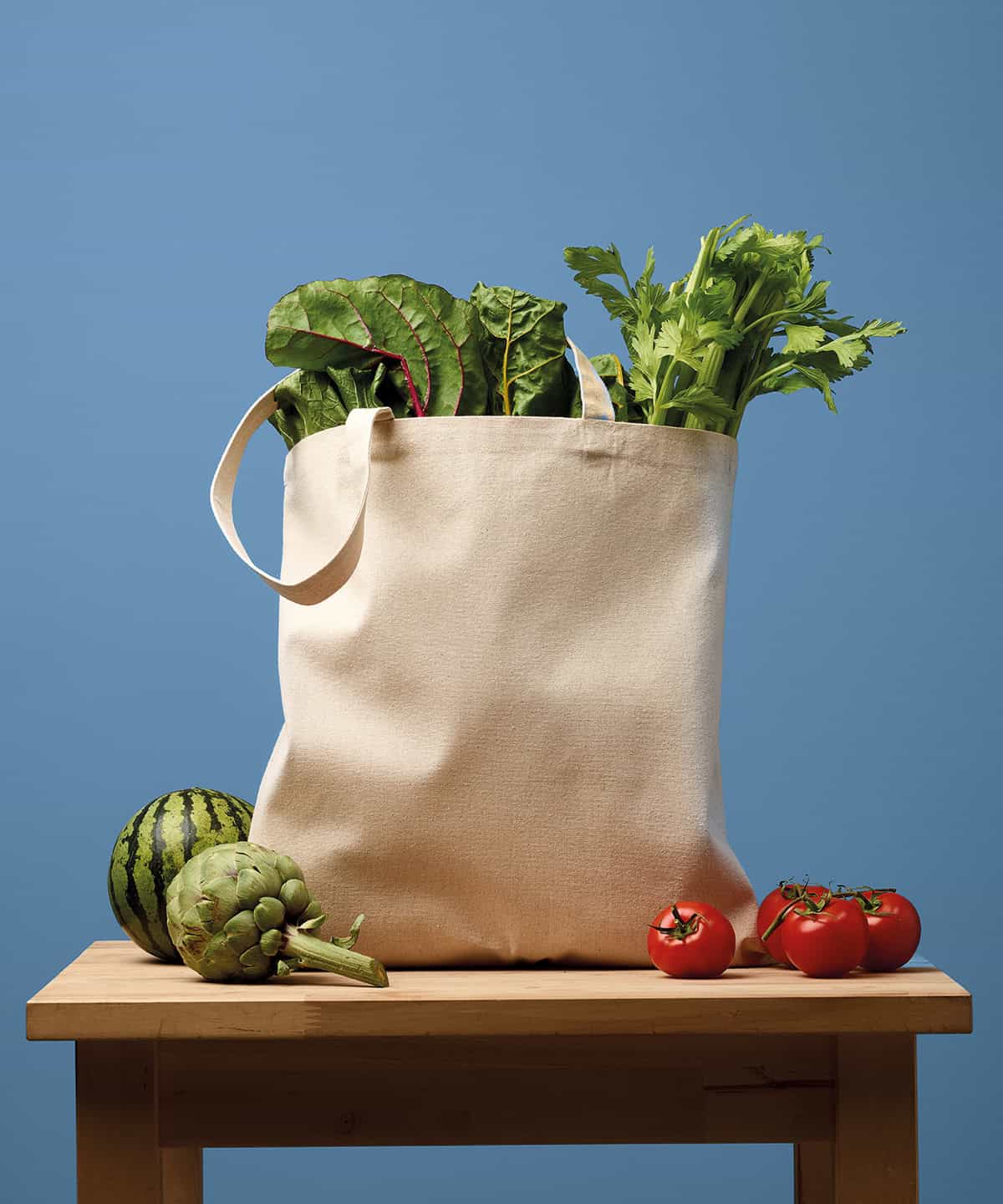 Recycled premium canvas shopper
