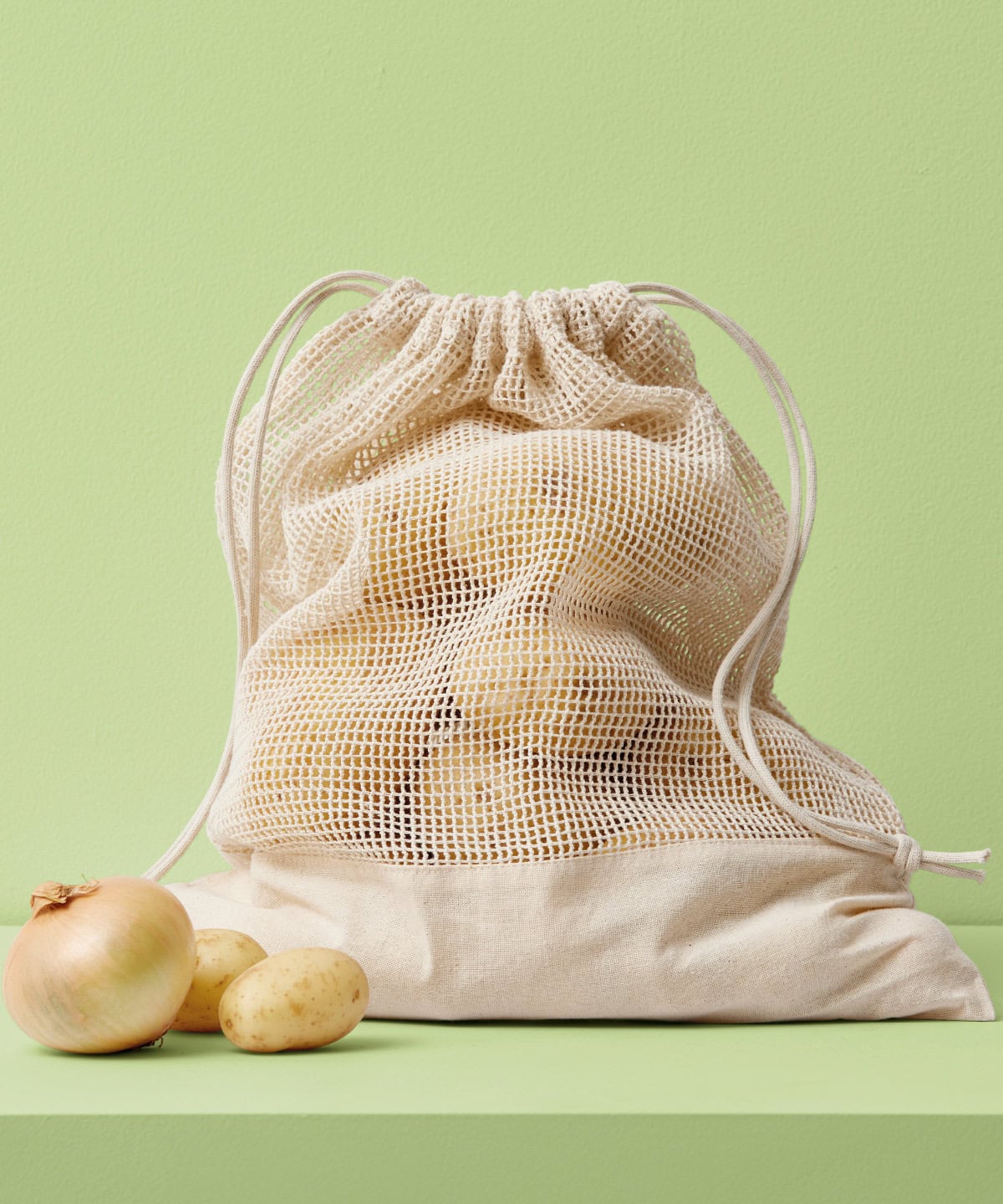 Cotton mesh bag