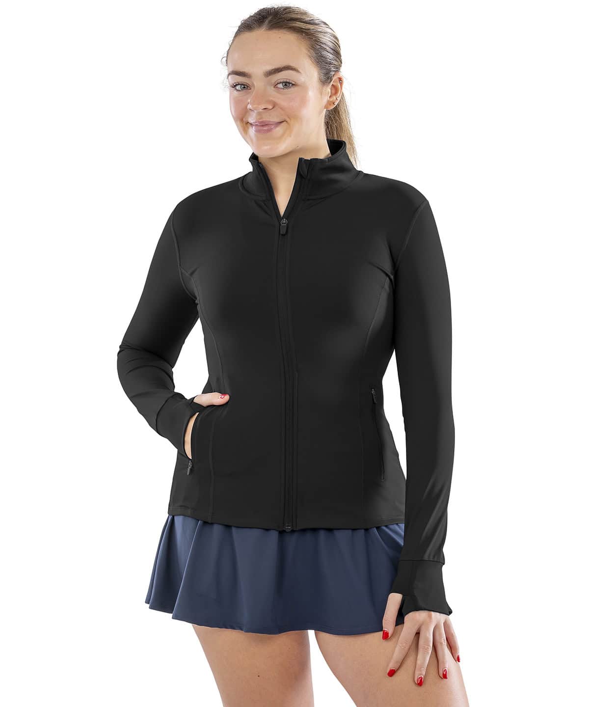 Spiro recycled womens fitness jacket