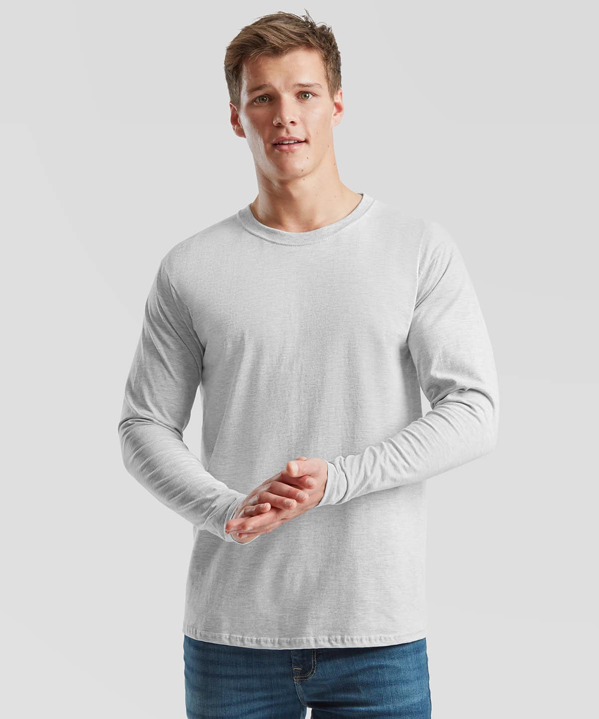 Iconic 195 ringspun premium long sleeve T