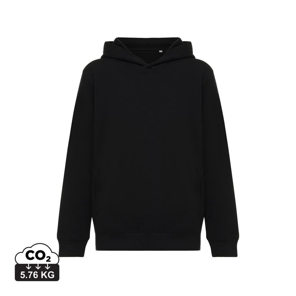 IQONIQ Yengo kids recycled cotton hoodie with sidepockets