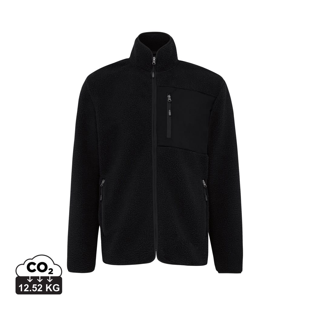 IQONIQ Diran recycled polyester pile fleece jacket