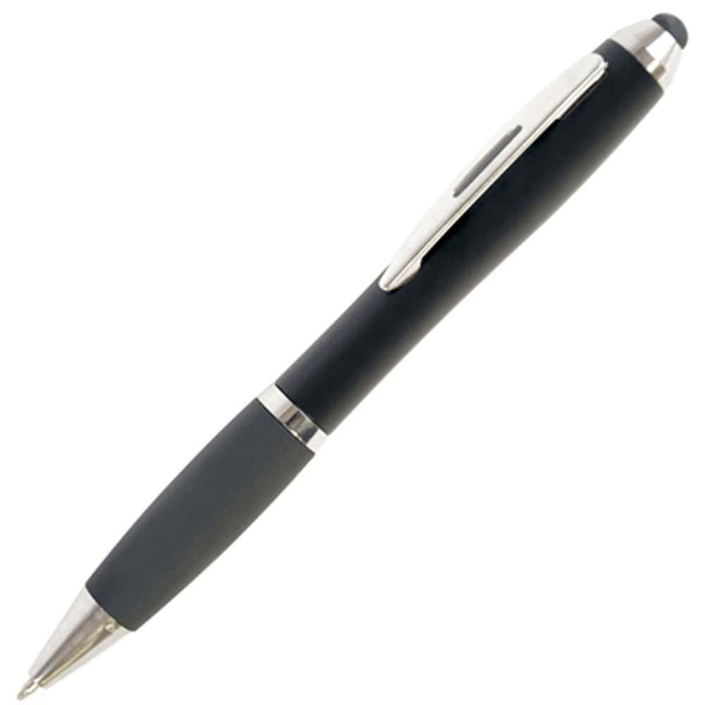 Shanghai Soft Stylus all Black Ball Pen