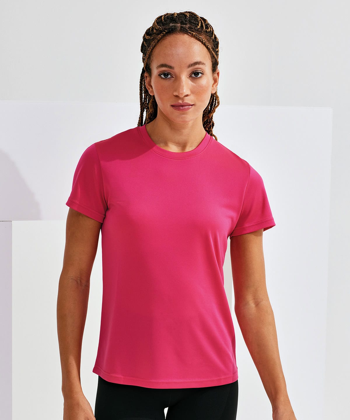 Womens TriDri® Ion-Charge recycled textured tee