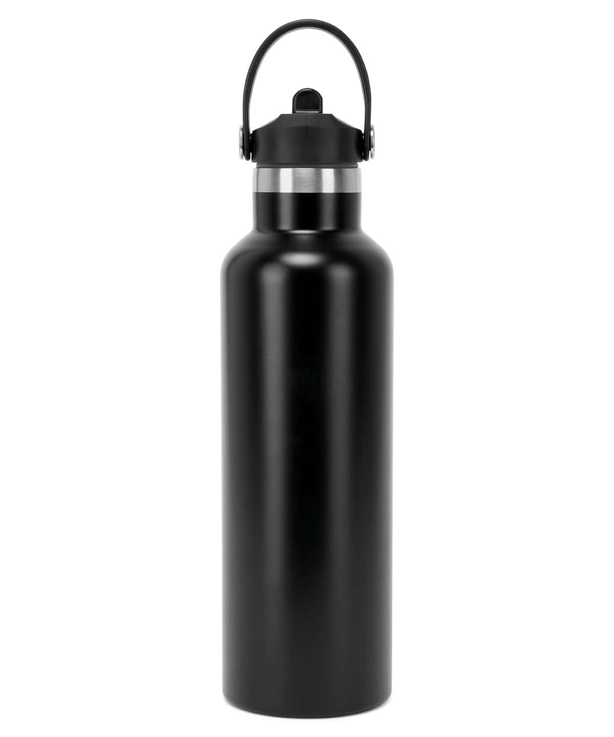 TriDri® Vacuum sports water bottle with flip-up straw