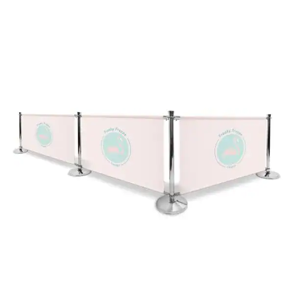 Frappe Café Barrier Kit - 1500mm Wide
