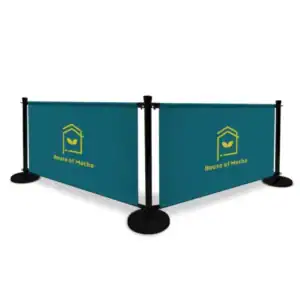 Mocha Café Barrier Kit - 1500mm Wide