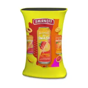 Soft Touch Fabric Automatic Counter - Square