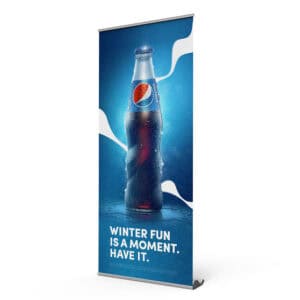 Wave Roller Banner - 2000mm Wide