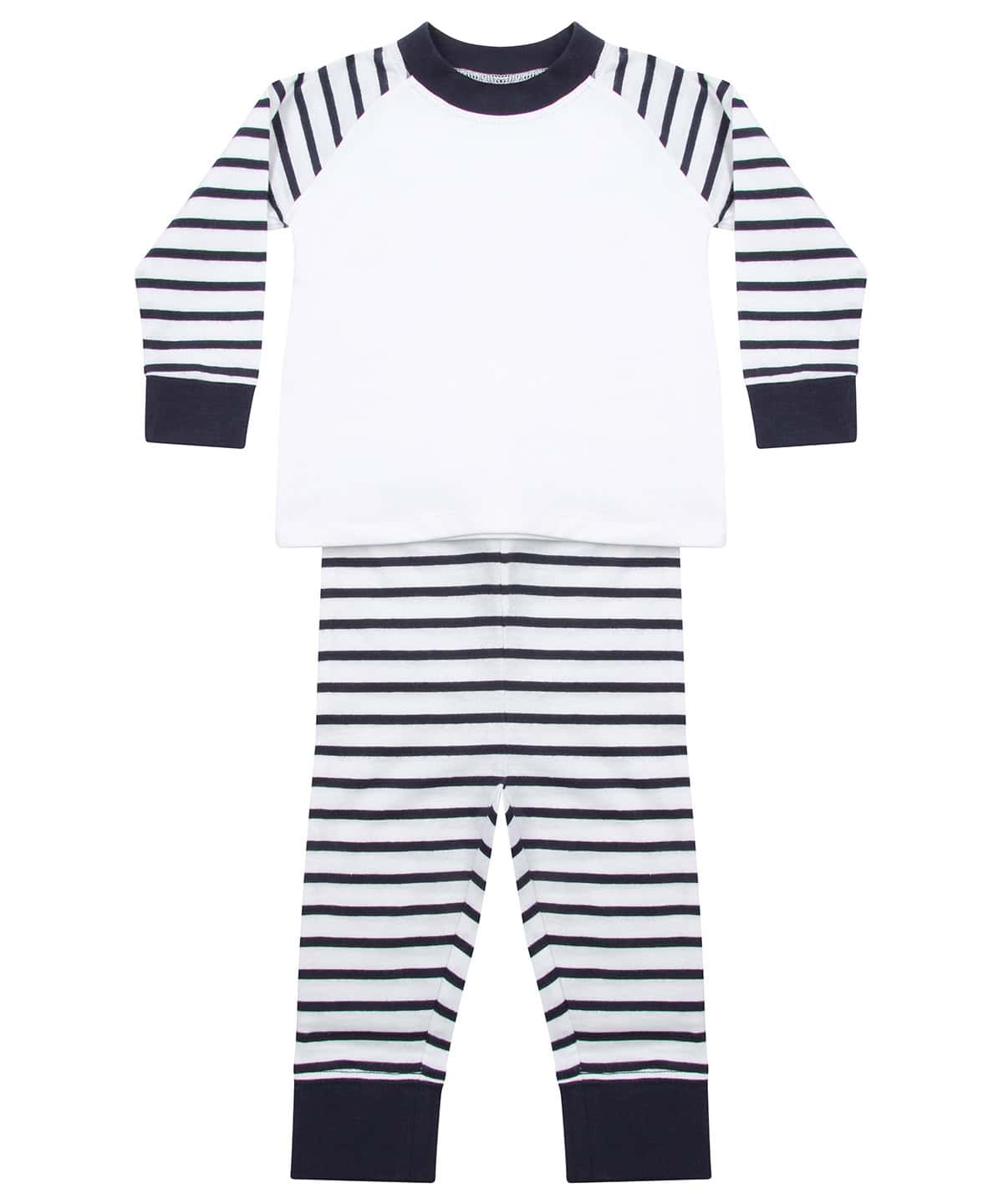Navy Stripe/White