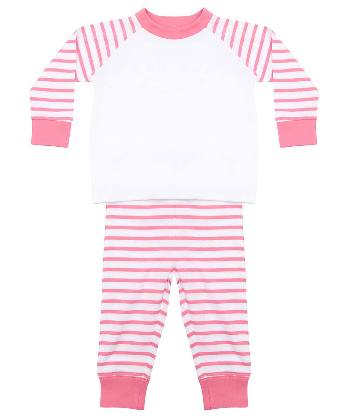 Pink Stripe/White