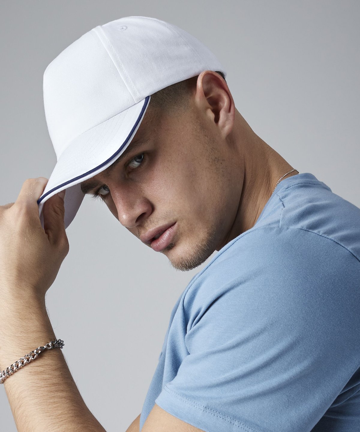 Authentic 5-panel cap – piped peak