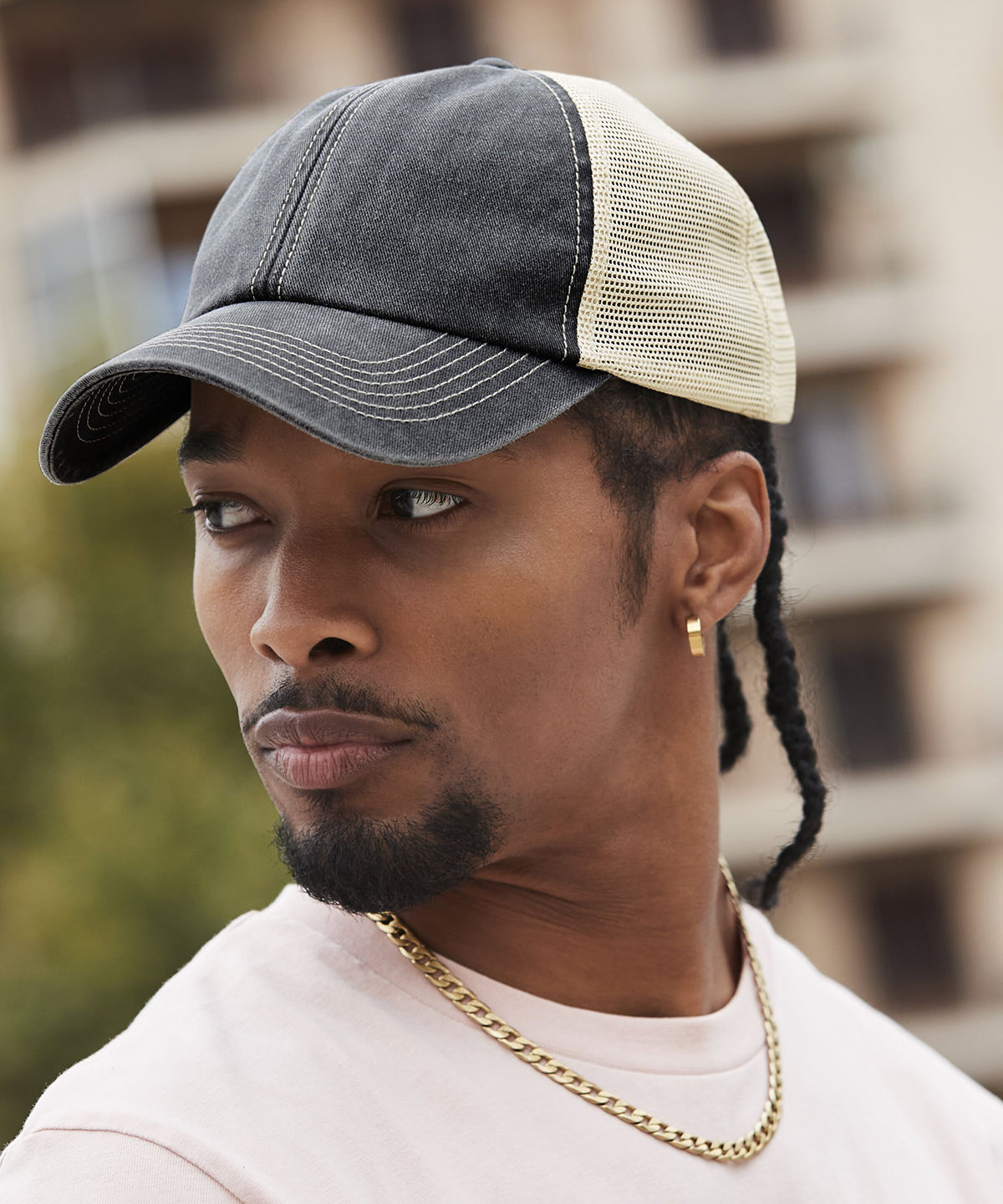 6-panel vintage trucker