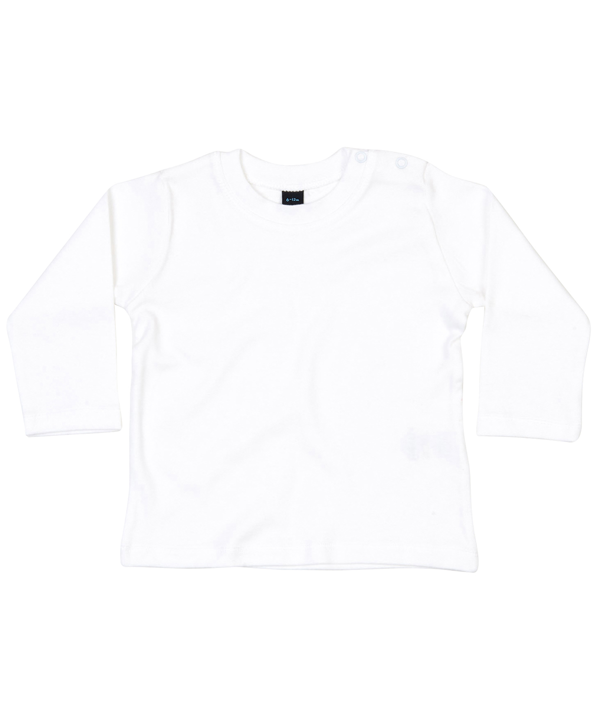 Baby long sleeve T White 1 Baby long sleeve T White