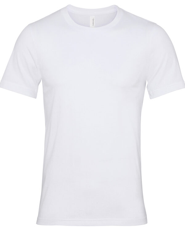 Unisex Jersey crew neck t-shirt White