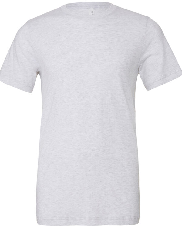 Unisex triblend crew neck t-shirt White