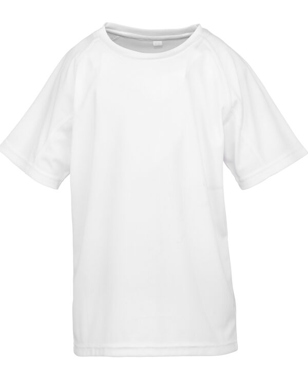 Junior performance aircool tee  White