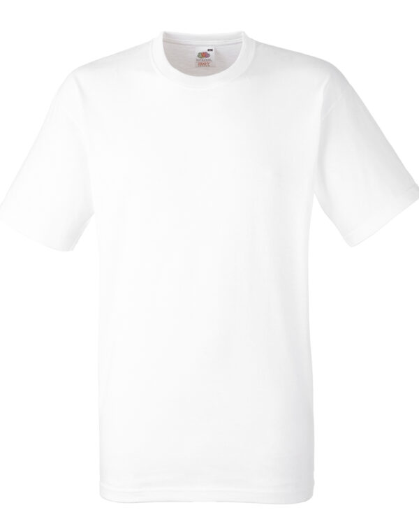 Heavy cotton T White