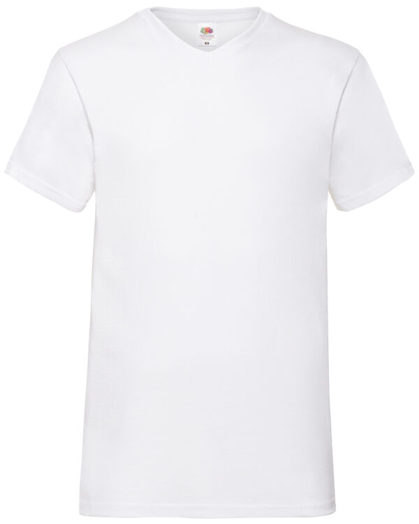 Valueweight v-neck T White