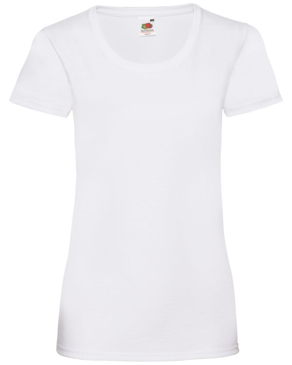 Women's valueweight T White